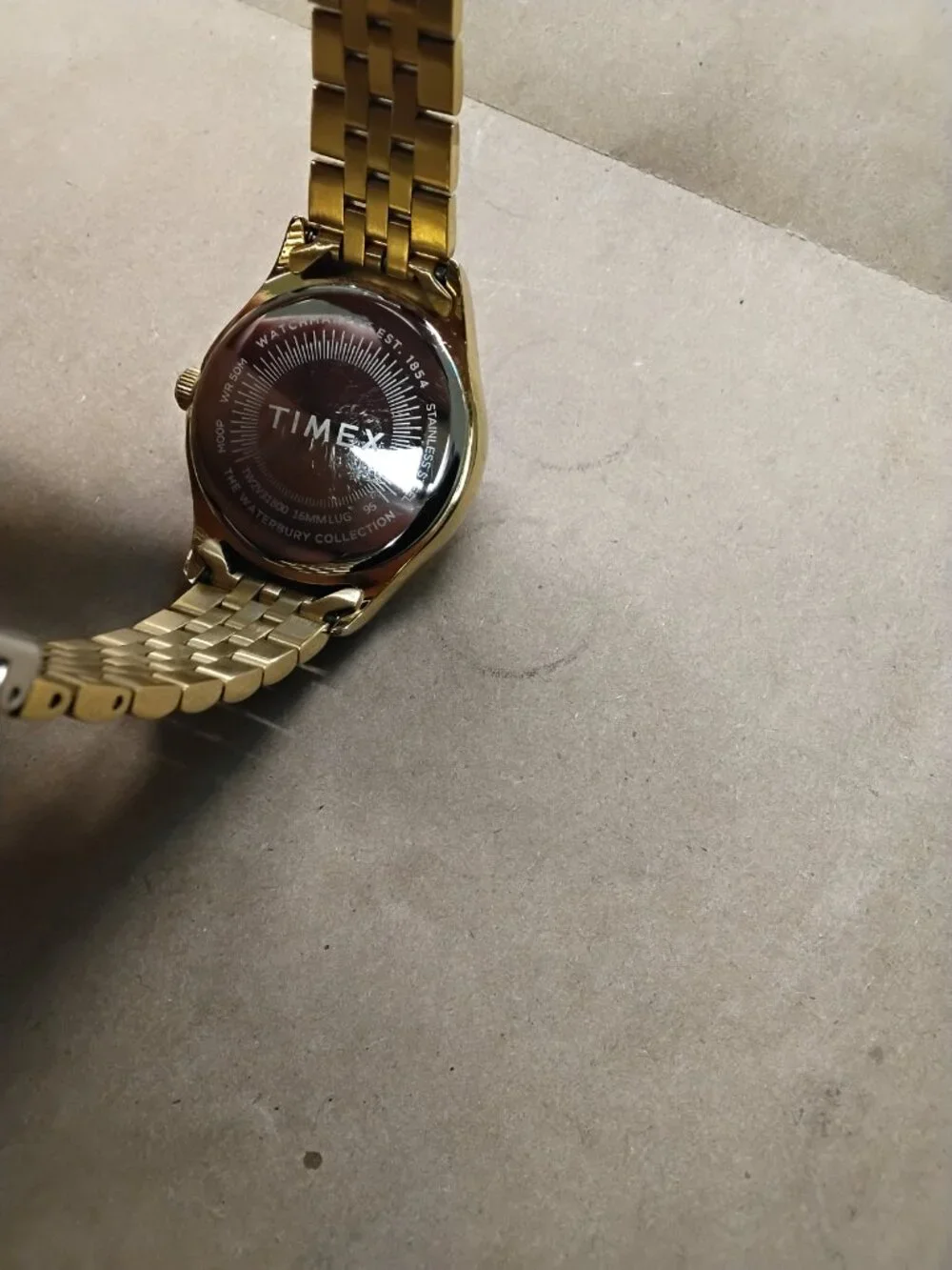 Timex Waterbury Legacy Women's Watch - Golden Tone - Used